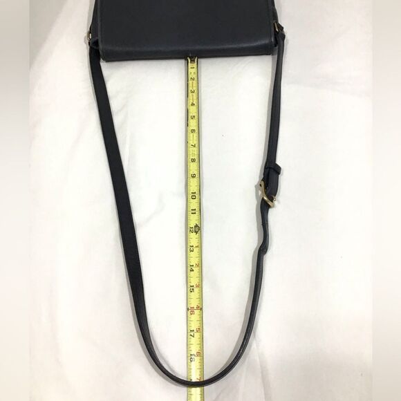 Vintage Coach Blue/Black City Bag 9790 Leather Shoulder Crossbody Bag - Picture 11 of 16